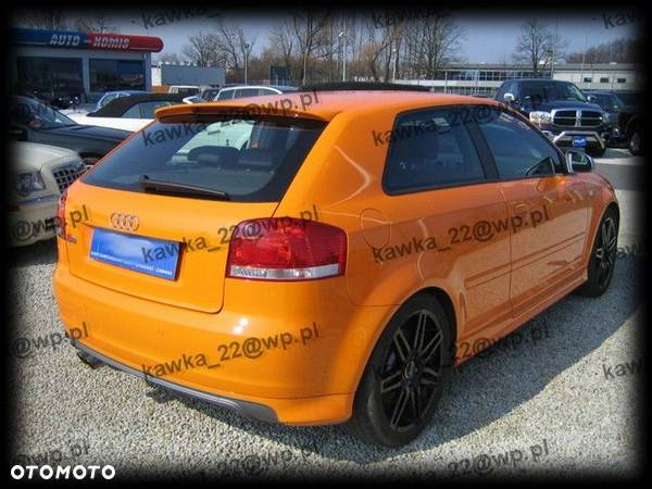 AUDI A3 3D S-LINE SPOILER DASZEK LOTKA PODKŁAD!!! - 6