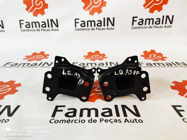 Suportes frente em ferro- Audi A3 8P - 2