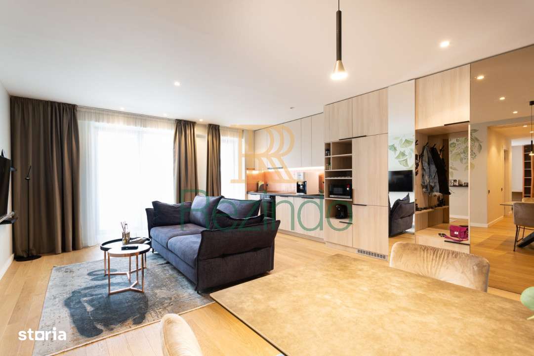 2 camere Superior | 1 Dormitor + Birou/Dressing | Premium-0