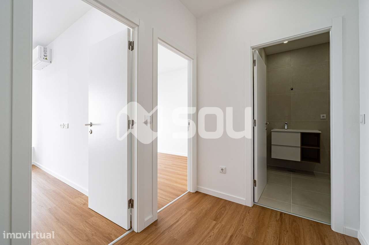 Apartamento T2 com terraço-10