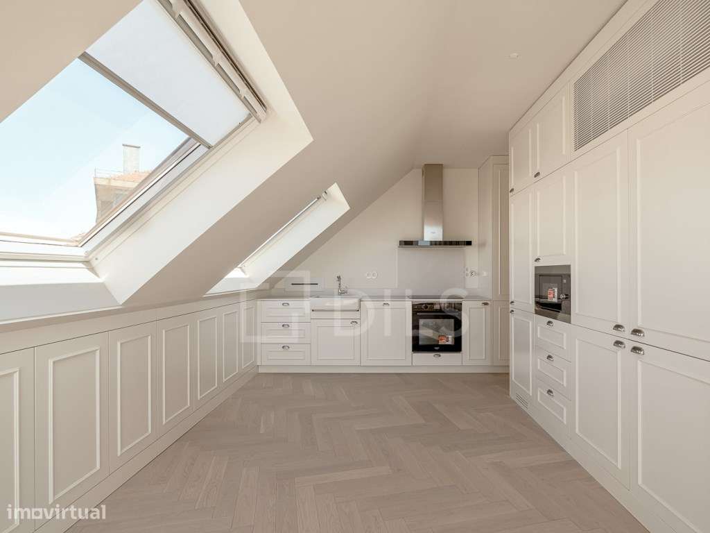 Apartamento T2 novo, num empreendimento na Lapa, Lisboa - Grande imagem: 5/17