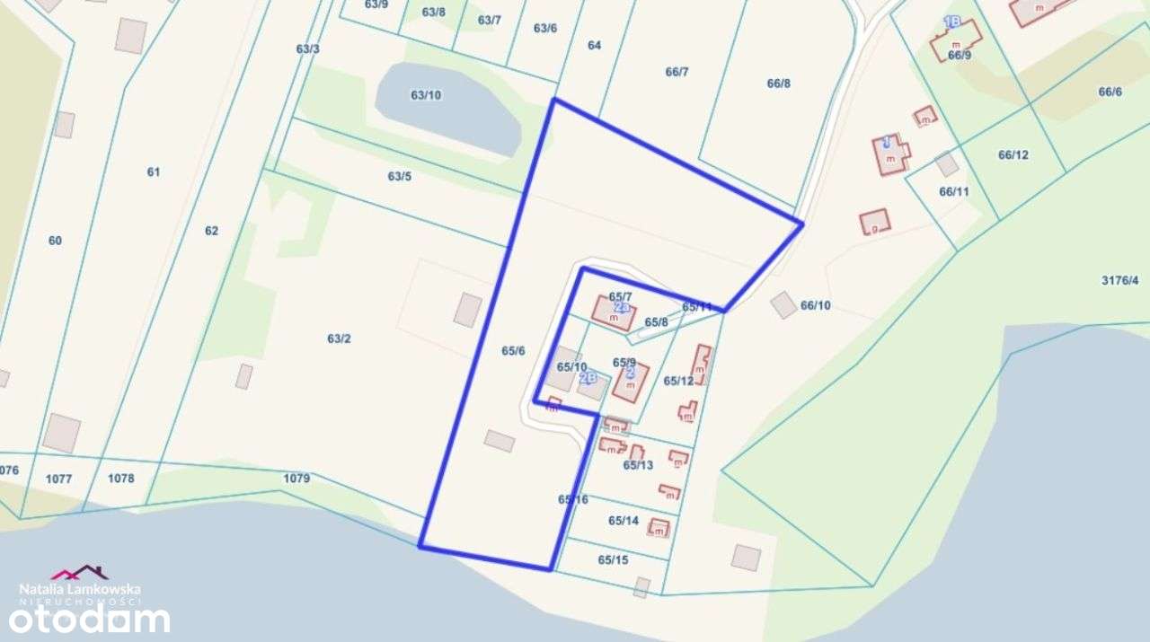 działka nad jeziorem - Pełny obrazek: 3/3