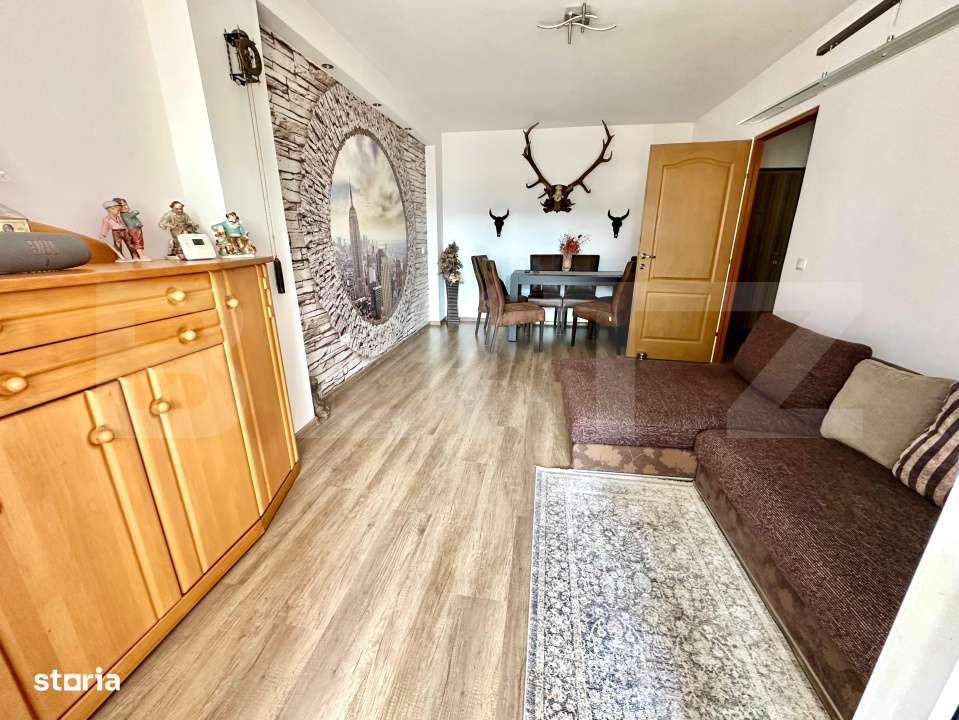 Apartament 3 camere,2 balcoane,complet renovat,Zona centrala Blaj - Imagine principală: 4/10