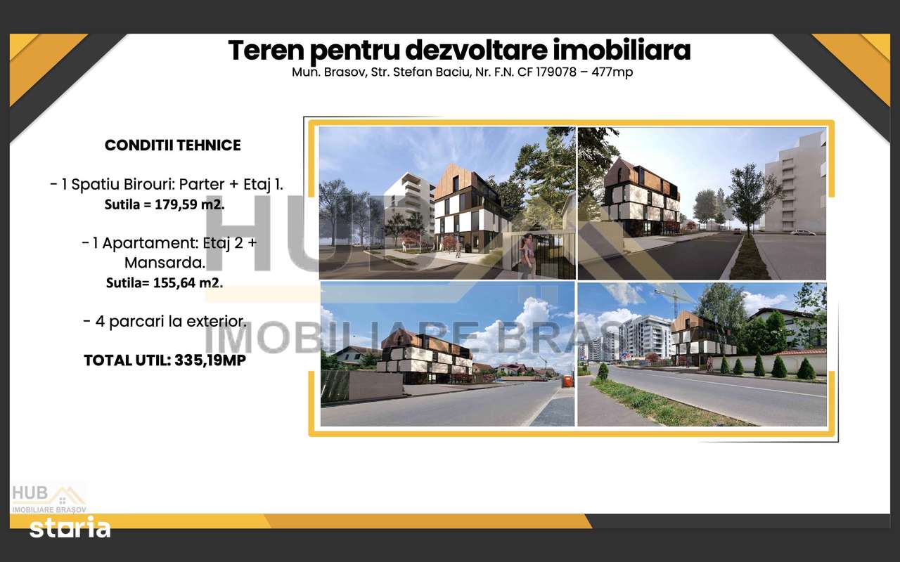 Oportunitate Investitie | Teren cu Autorizatie Emisa | Comercial + Rez-10