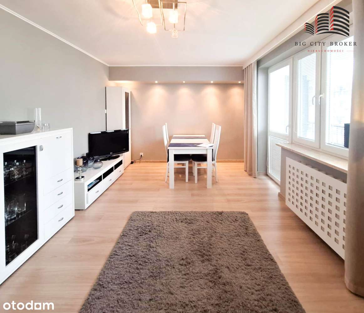 35,20 m2 z dużym balkonem na Wrotkowie-1