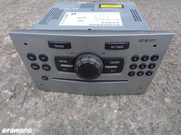 Radio CD/MP3 Wyświetlacz KPL Opel Corsa D - 3