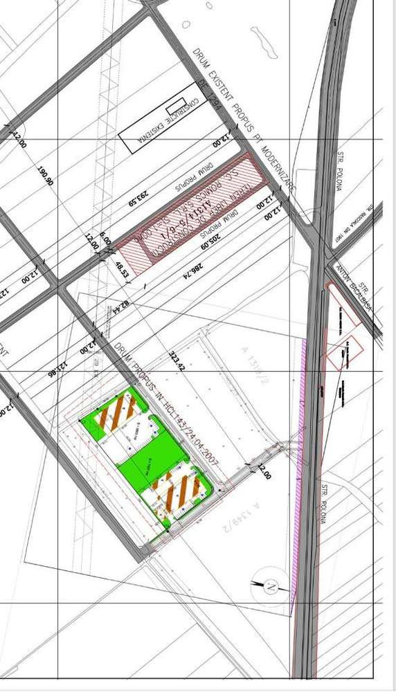 AV638 Teren industrial-constructie HALA, zona Freidorf-Ovidiu Cotrus - Imagine principală: 5/5