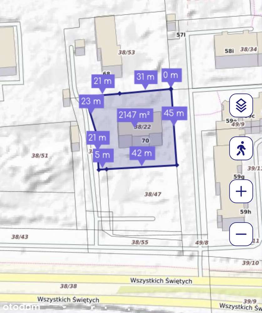 Wyjątkowa lokalizacja w centrum miasta - działka inwestycyjna - Pełny obrazek: 3/3