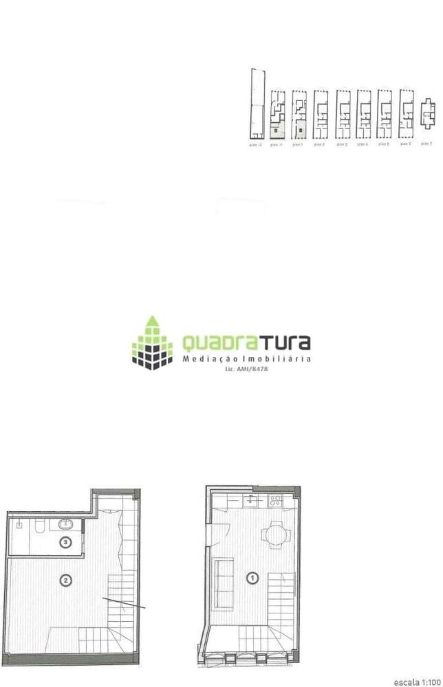 Apartamento T1 Duplex | Av. Fernão Magalhães | Porto - Grande imagem: 2/7