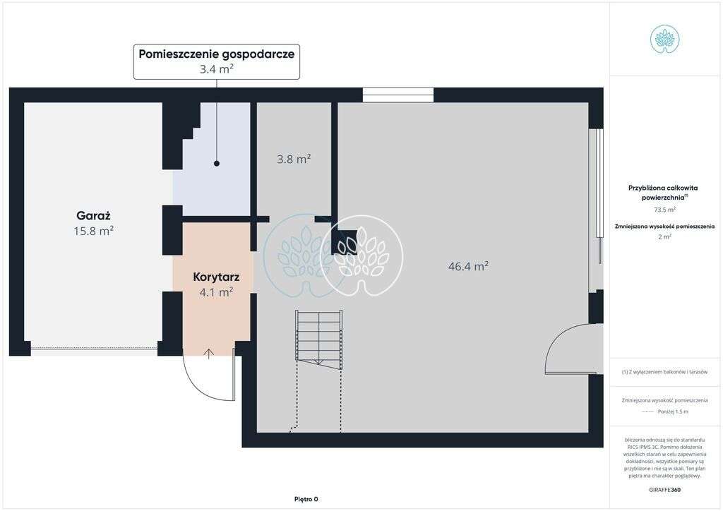 Górzyskowo. Nowy dom w zabudowie bliźniaczej. - Pełny obrazek: 4/15