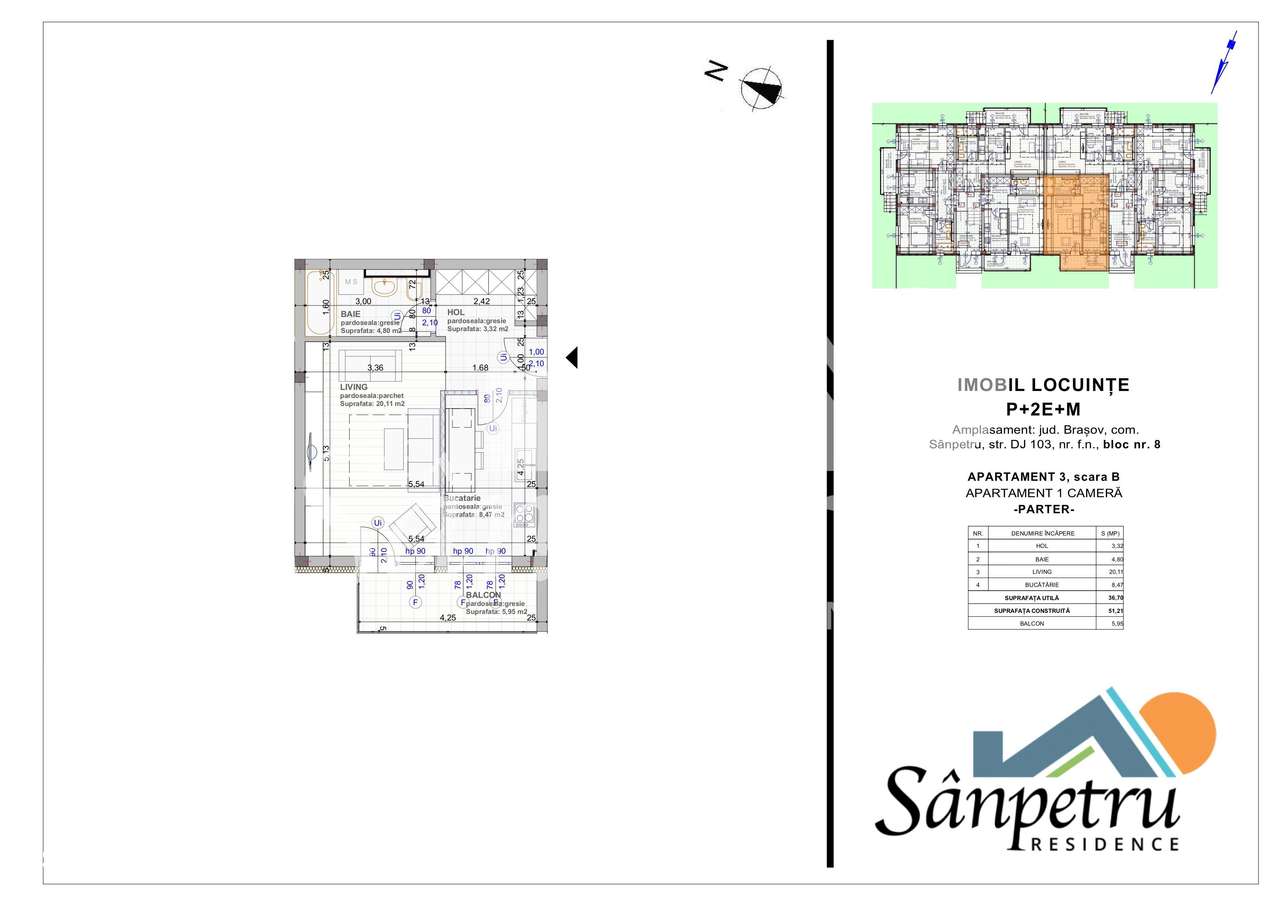 Garsoniera spatioasa, langa Shop Park by Sanpetru Residence-7