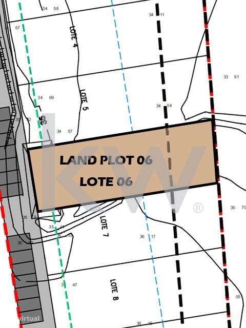 Lote para Construção moradia T3 em zona privilegiada e residencial de - Grande imagem: 4/6