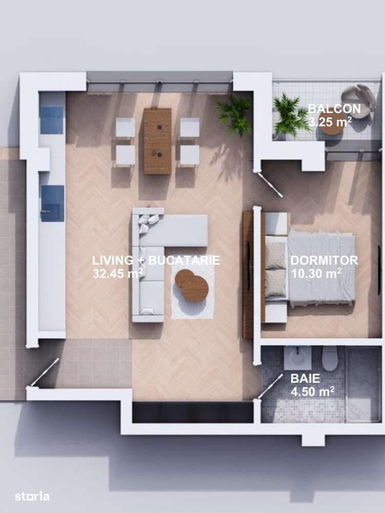 Apartament 2 camere Bucium-Visani 62000 euro - Imagine principală: 4/10