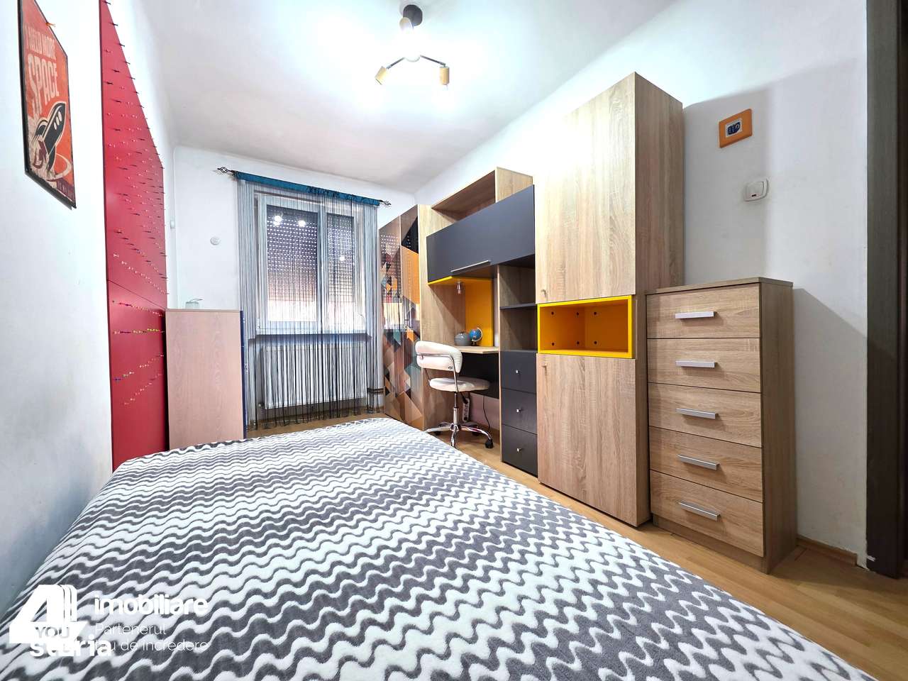 Apartament 3 camere Central 88 mp et.3 termoteca renovat utilat - Imagine principală: 4/5