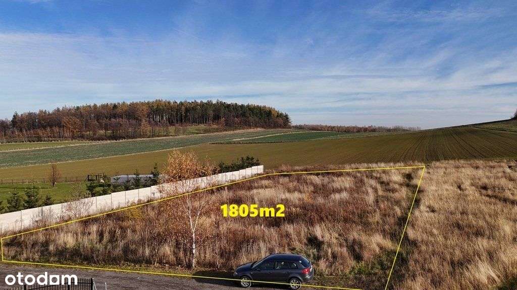 Widokowa działka w Myśliszowie! - Pełny obrazek: 4/5