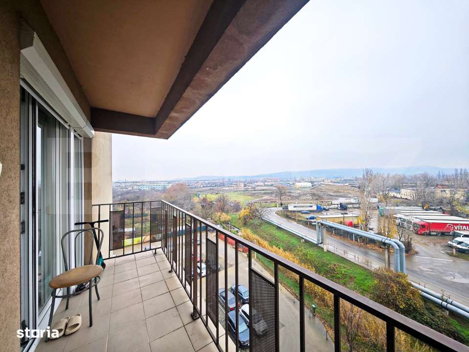 Nufarul-Apartament 72 mp, modern 3 camere, 2 bai, balcon cu panorama-7