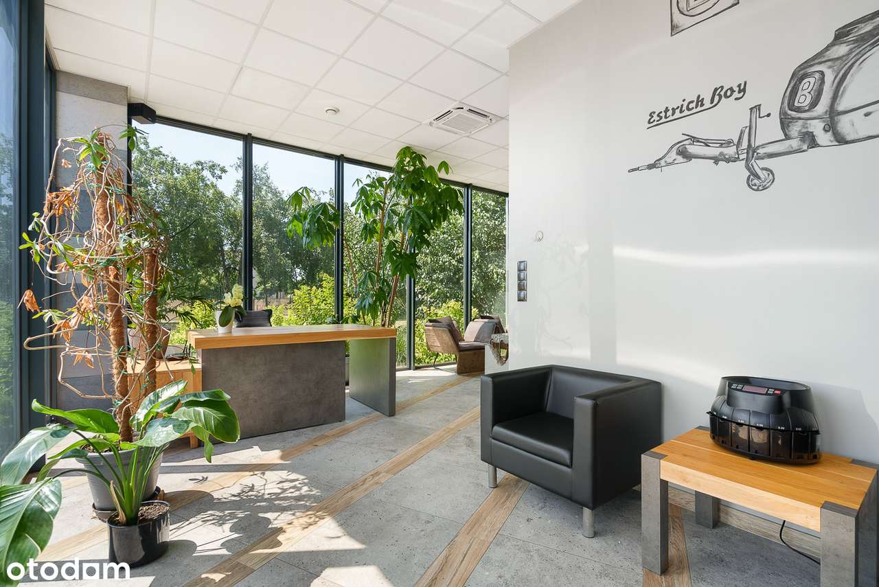 Hala-magazyn-biuro-usługi | 1000 m2 | działka 8000 m2 | 40 min P-ń-12