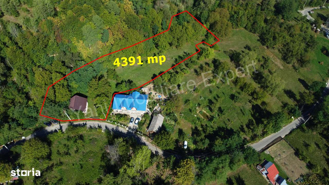 Casă + 4391 mp teren de vânzare în comuna Valea Danului, județ Argeș. - Imagine principală: 1/17