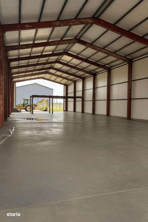 Hala industriala de inchiriat – constructie noua - E85, acces autost - Imagine principală: 3/3