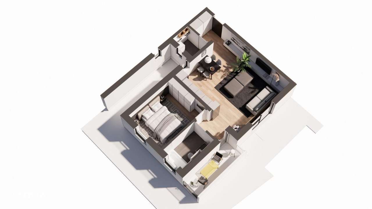 De vanzare aparatment 2 camere , Dumbravita cu finisaje PREMIUM-6