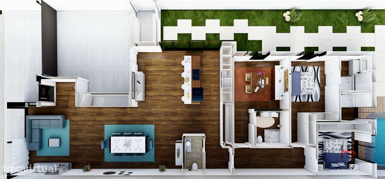 Moradia Térrea com piscina-5