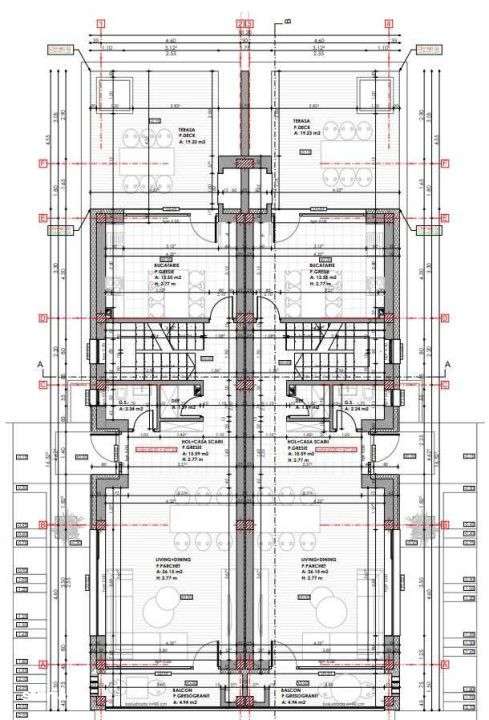 Duplex de vanzare, 4 camere, 173mp, parcare, zona Voroneti - Imagine principală: 3/5