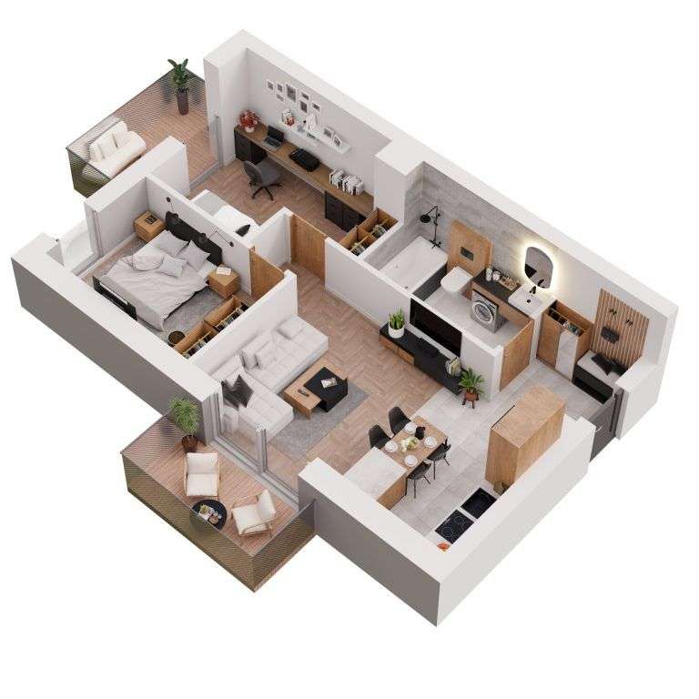 Nowe mieszkanie z ogródkiem w Gliwicach-18