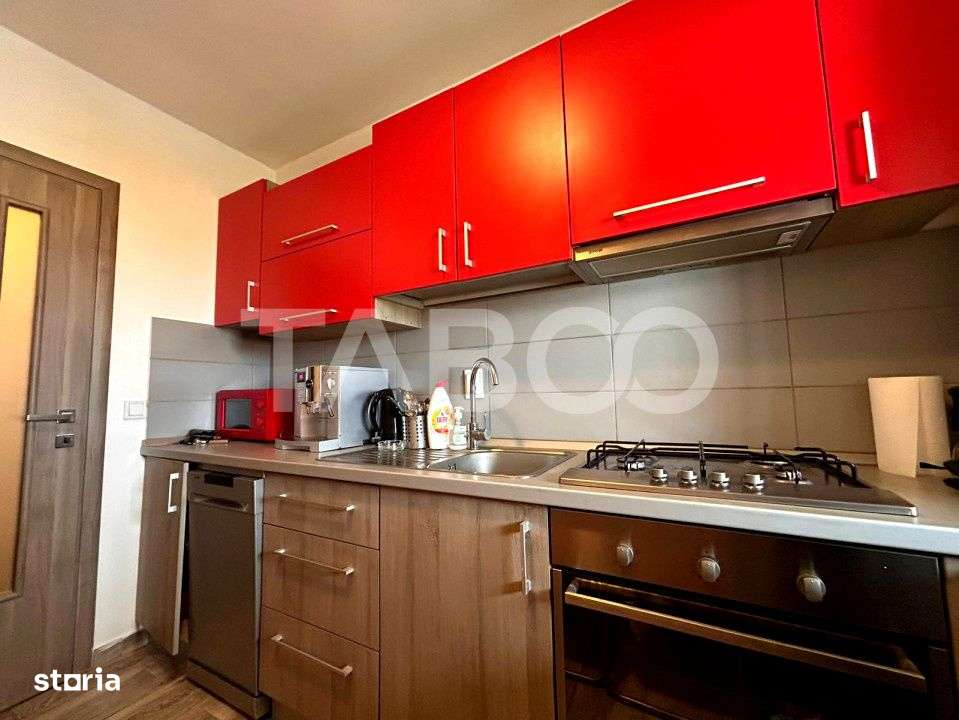Apartament de vanzare 2 camere mobilat utilat balcon parcare Selimbar - Imagine principală: 5/13