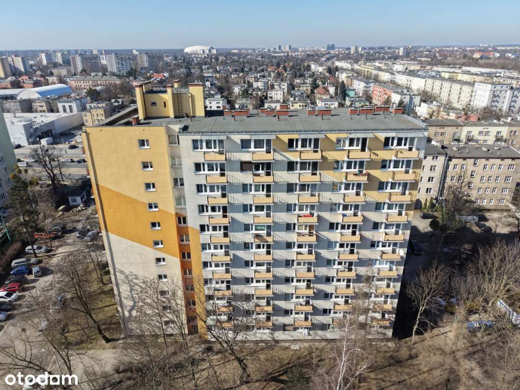 Mieszkanie inwestycyjne na Łazarzu | 2-pokojowe | 37,5 m2 | Balkon-1