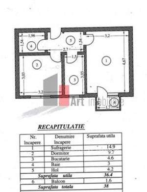 Apartament 2 camere Prelungirea Ghencea/Valea Oltului-5