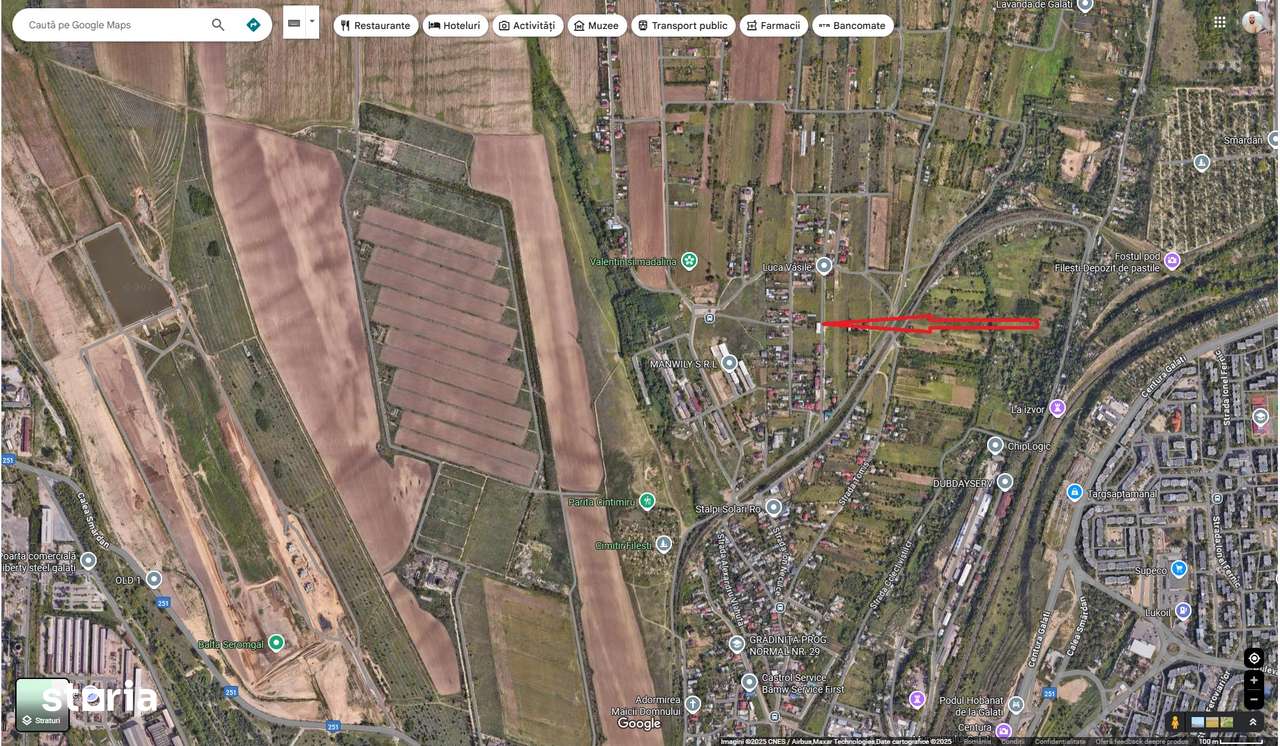 Vand 566mp intravilan Filesti -27euro/mp - Imagine principală: 3/3