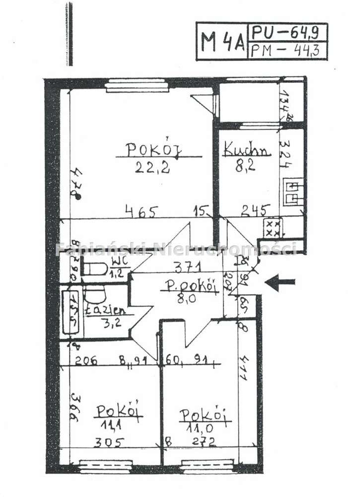 Piątkowo, nowsze budown., 3 pok., balkon, parter-7