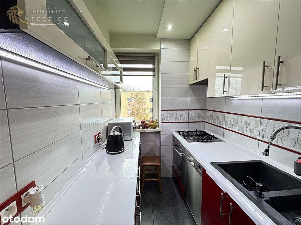 2 pok, ul. Tuwima Bytom, c.o. miejskie, balkon - Pełny obrazek: 3/12