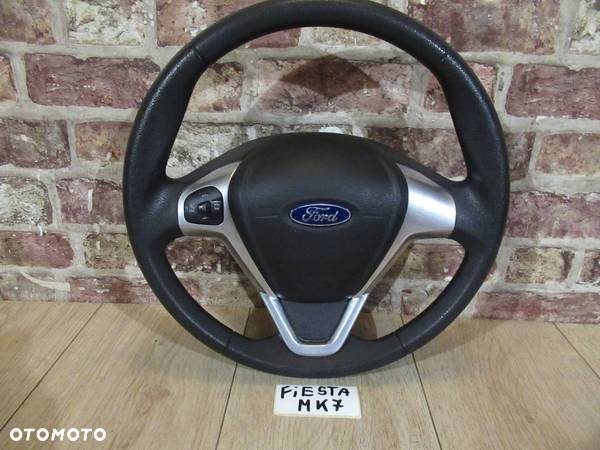 KIEROWNICA MULTIFUNKCYJNA AIRBAG FORD FIESTA MK7 - 2