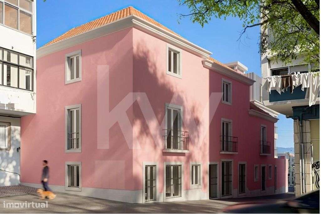 Apto Novo T1 c/Logradouro, 800m do Term. Fluvial de Cacilhas, Almada, - Grande imagem: 2/20