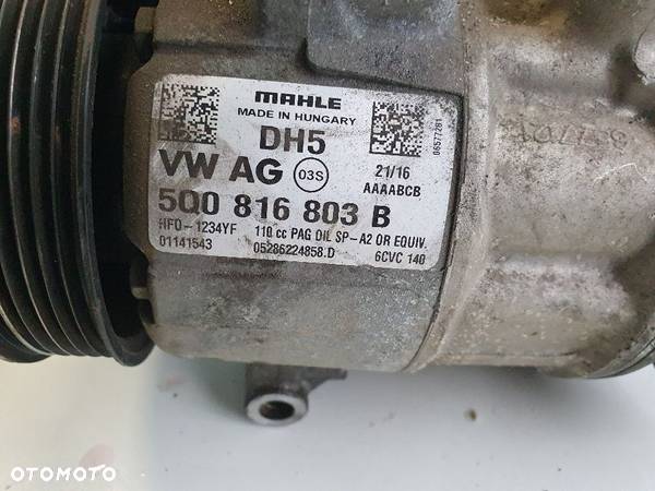 Kompresor Klimatyzacji 5Q0816803B VW 2.0 TDI CR Seat Skoda Vw Audi - 2