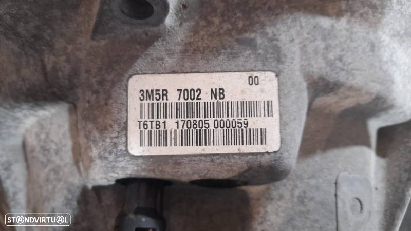 CAIXA VELOCIDADES VOLVO FORD 3M5R7002NB T6TB1 170805 VOLVO S40 II 2 MK2 544 1.6i 16V 100CV B4164S3 FORD FOCUS II 2 MK2 CMAX C-MAX C MAX DM2 - 5