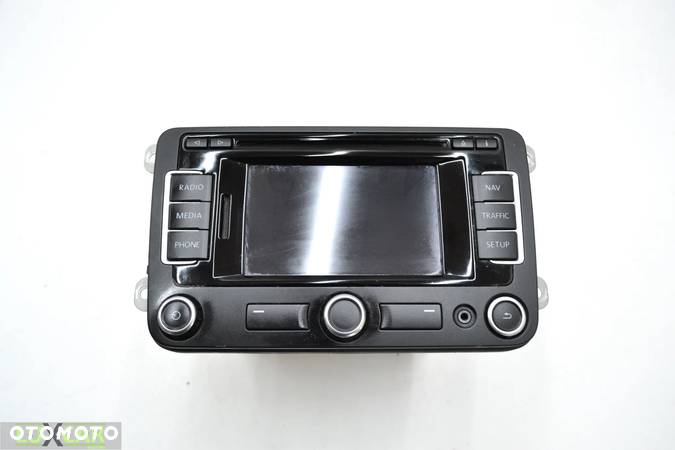 VW PASSAT B7 RADIO ODTWARZACZ MP3 NAVI RNS 315 2 DIN 3C8035279M - 1