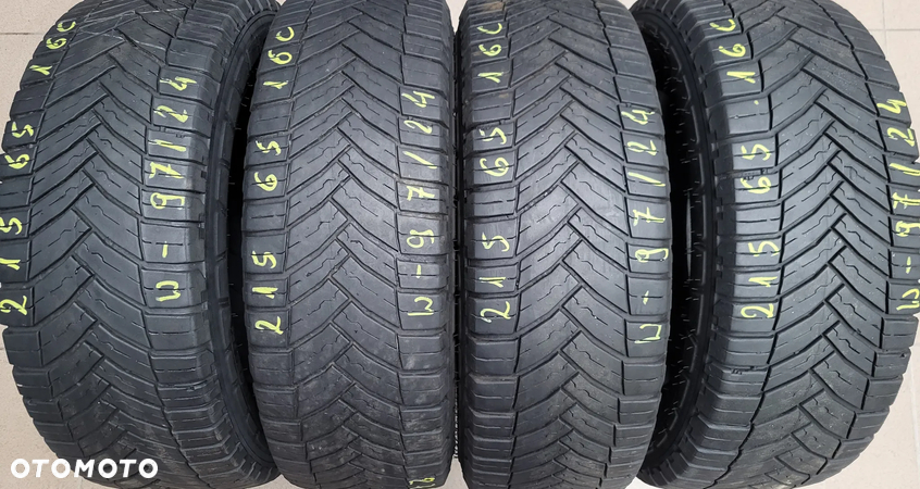 215/65r16C (W97/24)02 4szt 6mm CrossClimate Agilis MICHELIN 2019r CAŁOROCZNE - 1