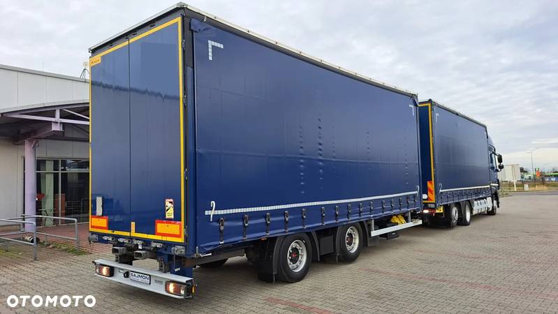 DAF XF 480 / ZESTAW TANDEM 120 M3 / PRZEJAZDOWY / 7,75 M + 7,75 M / SALON PL - 4