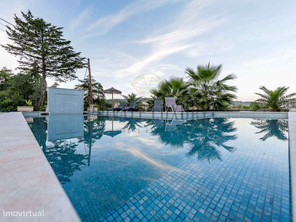 Quinta T8 com piscina aquecida picadeiro e jardim em Setúbal - Grande imagem: 2/40