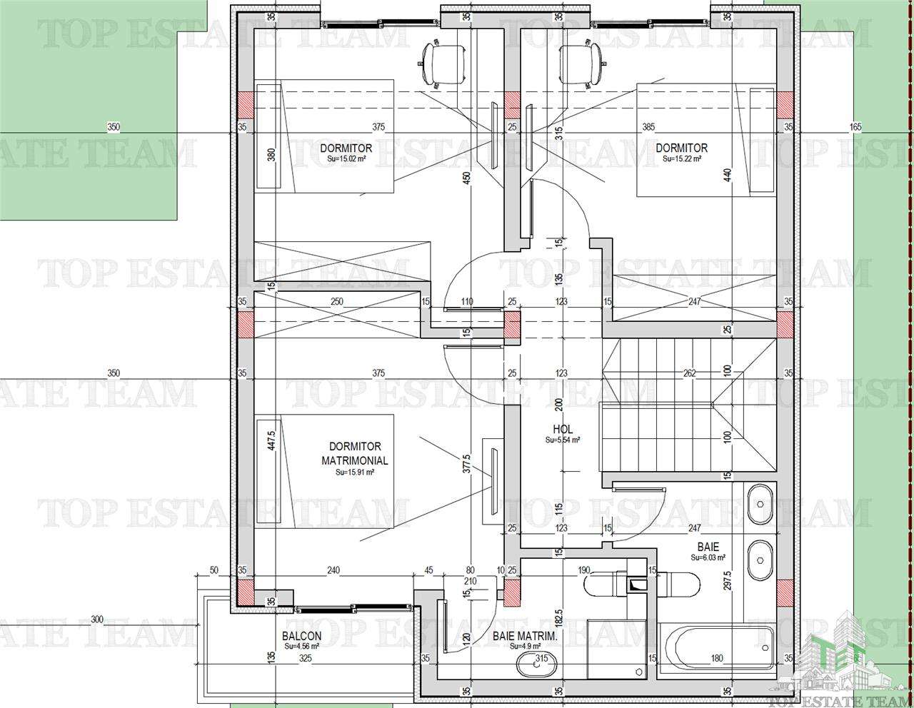 Vila individuala 4 camere (dormitoare spatioase) In Chiajna-2
