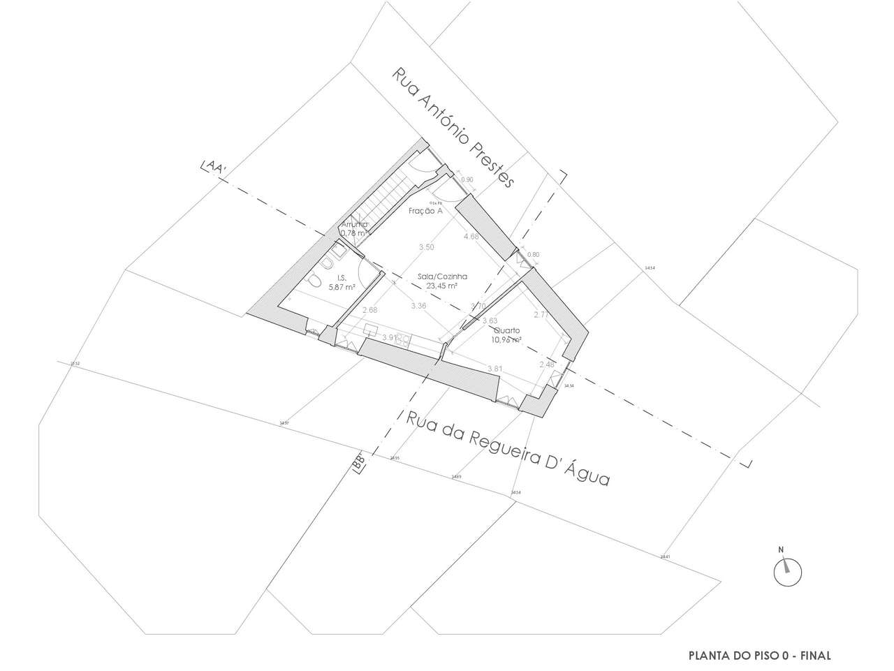 Apartamento T1 em Remodelação Total no Centro Histórico de Torres Nova-7