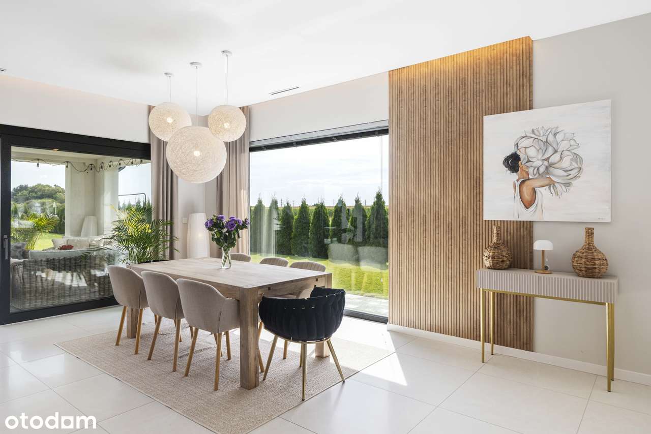 Nowoczesny dom parterowy z basenem | Duża działka | 5 min Wrocław-11