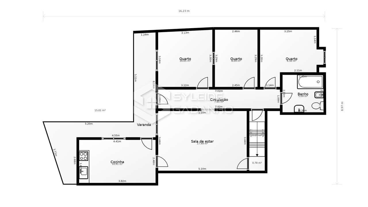 Moradia T2+1 Venda em Águas Belas,Sabugal-30