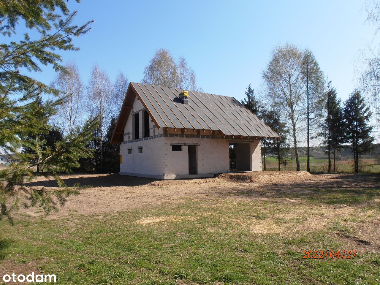 Dom 3 km od Iławy, duża zadrzewiona działka