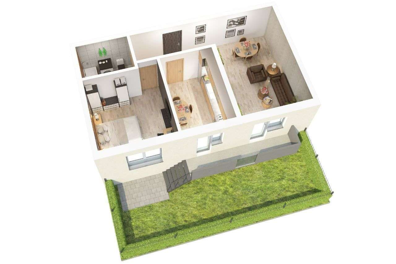 Dezvoltator – ONE Residence, apartament 2 camere cu gradina-16