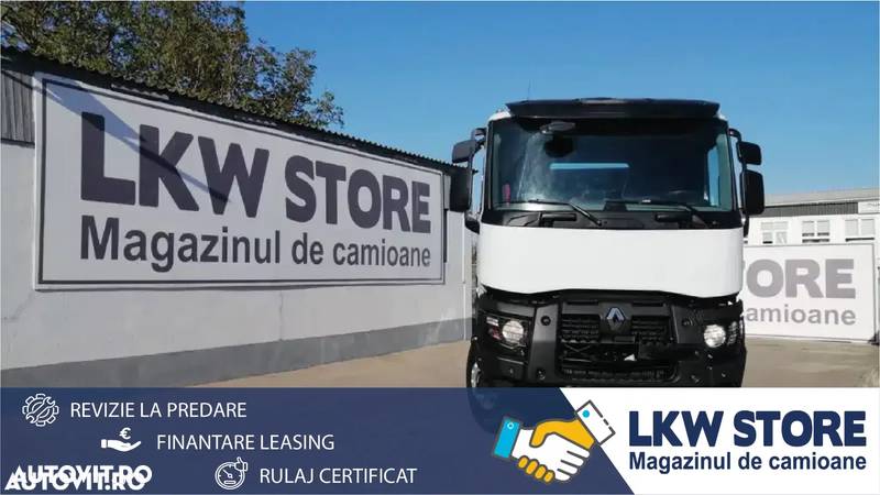 Renault Leasing 1366 Eur - C 460 8X4 Bena Basculabila, Retarder, TOP !!! - 2