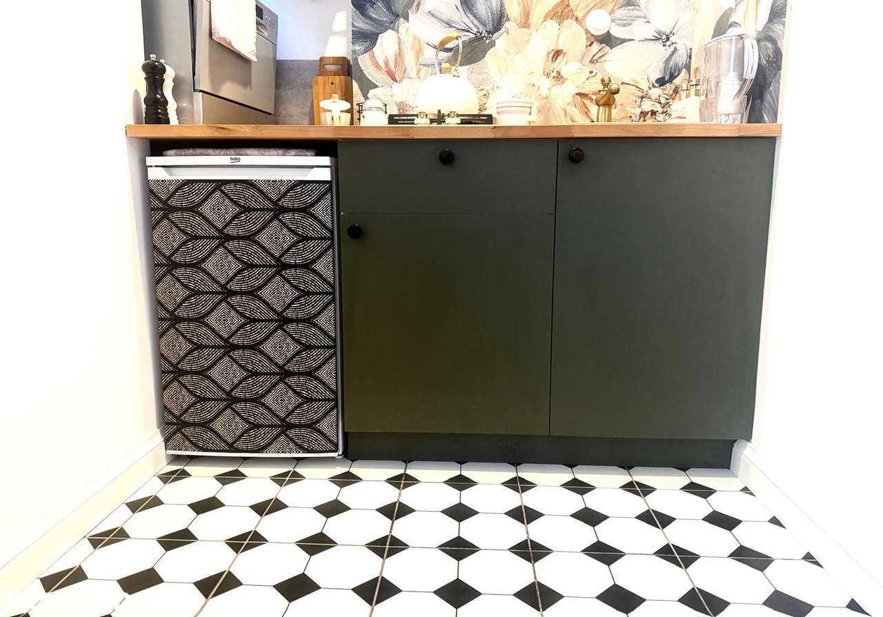 Kawalerka z 1936r. ul. Francuska, Saska Kępa, ogród, Booking-10