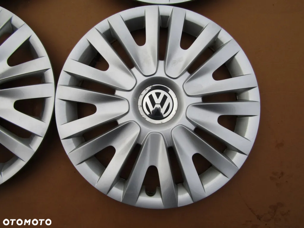 4x Kołpaki 15 VW Caddy Passat B5 Jetta Golf V VI VII Touran 5x112 - 9